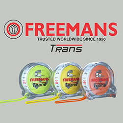 The New FREEMANS® TRANS Measuring Tape