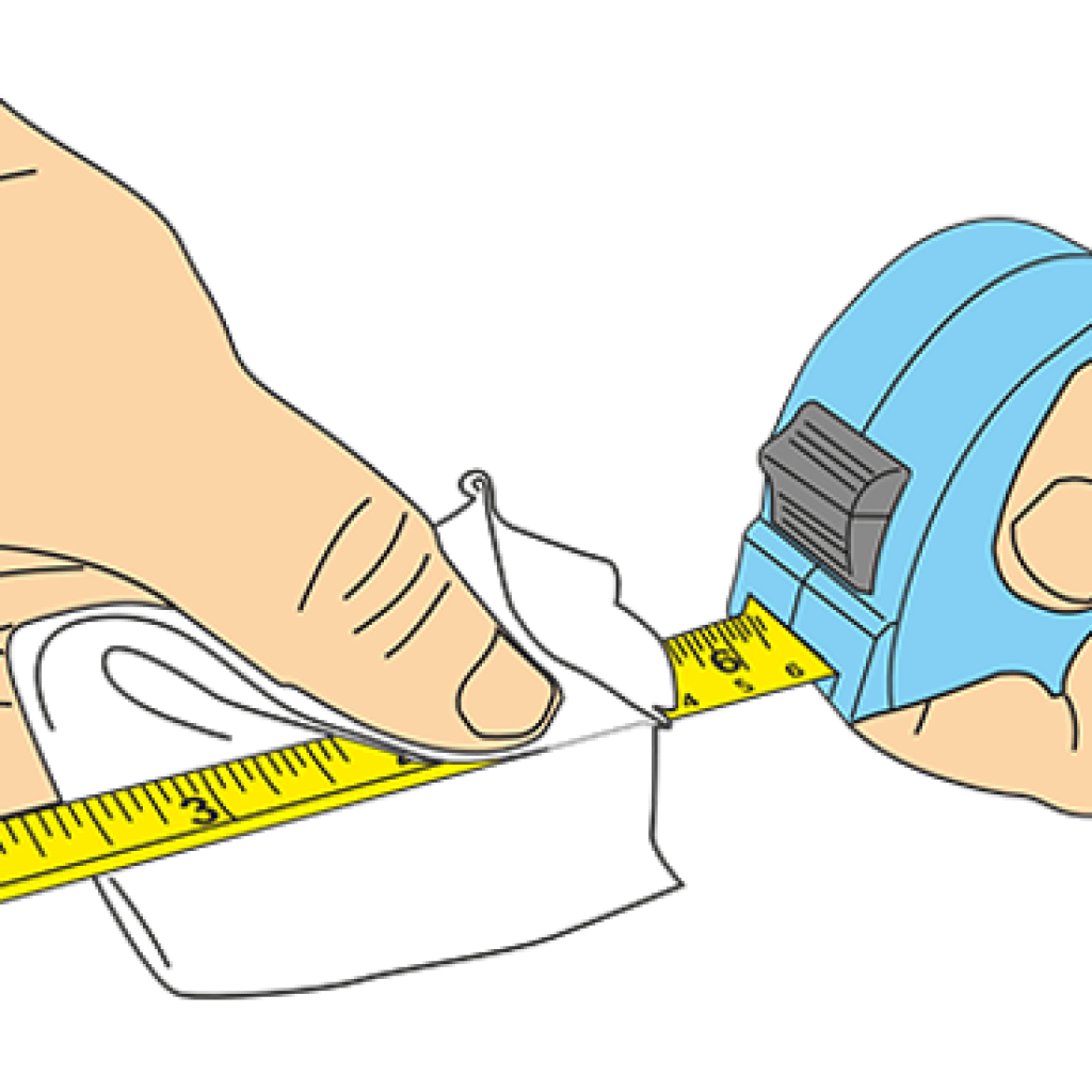how to clean a measuring tape