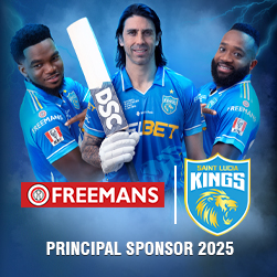 FREEMANS Tools Extends Partnership with Saint Lucia Kings into 13th Caribbean Premier League Season