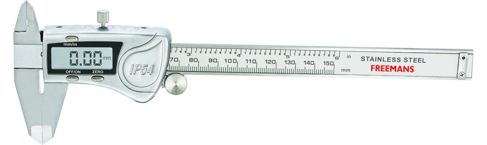 FREEMANS Stainless Steel Digital Vernier Caliper with LCD Display