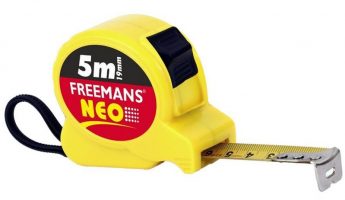 FREEMANS Pocket, Long Steel, Fibreglass and Metal Wired Measuring Tapes